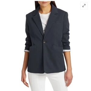 NWT Cinq a Sept Blazer navy twill